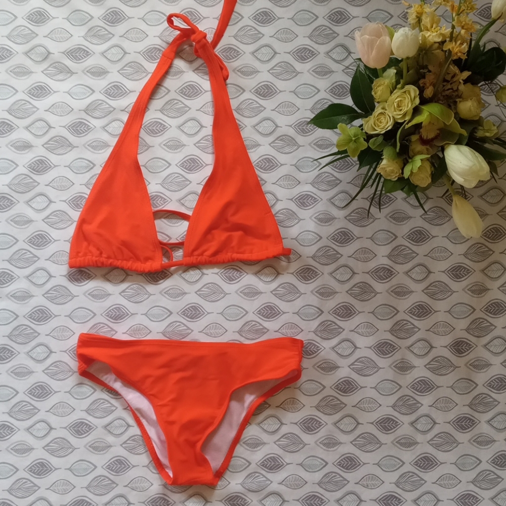 Tex Woman Bikini bright colored. Super cute!!